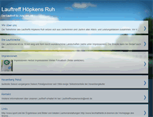 Tablet Screenshot of lauftreff-hoepkens-ruh.blogspot.com