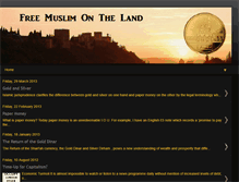 Tablet Screenshot of freemuslimontheland.blogspot.com