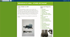 Desktop Screenshot of latexadventures.blogspot.com