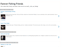 Tablet Screenshot of foreverfishingfriends.blogspot.com