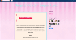 Desktop Screenshot of jaquealvesv.blogspot.com