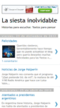 Mobile Screenshot of lasiestainolvidable.blogspot.com