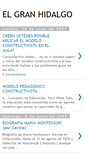 Mobile Screenshot of elgranhidalgo.blogspot.com