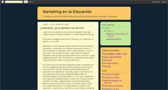 Desktop Screenshot of marketing-educacion.blogspot.com