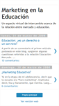 Mobile Screenshot of marketing-educacion.blogspot.com