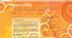 Desktop Screenshot of mydragonwithin.blogspot.com