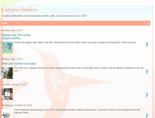 Tablet Screenshot of calypsostudios.blogspot.com