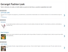 Tablet Screenshot of gerangel-fashionlook.blogspot.com