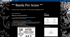Desktop Screenshot of bandaporacaso.blogspot.com