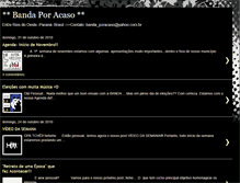 Tablet Screenshot of bandaporacaso.blogspot.com