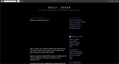 Desktop Screenshot of lisboa-dakar-rally.blogspot.com