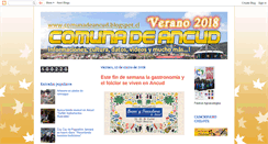 Desktop Screenshot of comunadeancud.blogspot.com