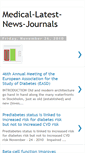 Mobile Screenshot of medical-latest-news-journals.blogspot.com