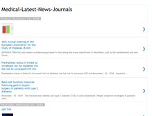 Tablet Screenshot of medical-latest-news-journals.blogspot.com