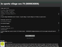 Tablet Screenshot of 3csportscity.blogspot.com