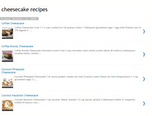 Tablet Screenshot of best-cheesecake-recipes.blogspot.com