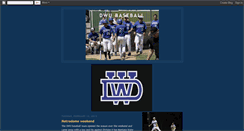 Desktop Screenshot of dwubaseball.blogspot.com