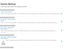 Tablet Screenshot of gamesmeetup.blogspot.com