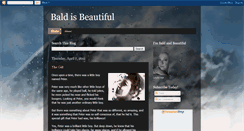 Desktop Screenshot of goingbaldbychoice.blogspot.com