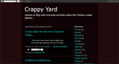 Desktop Screenshot of crappyyard.blogspot.com