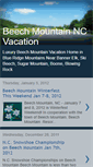 Mobile Screenshot of beechmountainvacation.blogspot.com