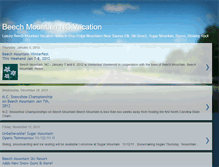 Tablet Screenshot of beechmountainvacation.blogspot.com