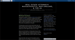 Desktop Screenshot of marealestateattorneys.blogspot.com