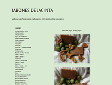 Tablet Screenshot of jabonesdejacinta.blogspot.com