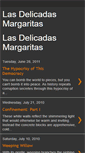 Mobile Screenshot of lasdelicadasmargaritas.blogspot.com