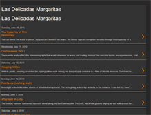 Tablet Screenshot of lasdelicadasmargaritas.blogspot.com