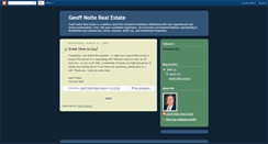 Desktop Screenshot of geoffnolterealestate.blogspot.com