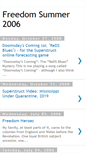 Mobile Screenshot of freedomsummer.blogspot.com