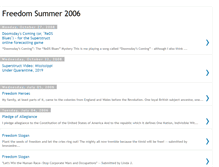 Tablet Screenshot of freedomsummer.blogspot.com
