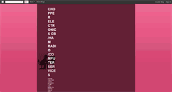 Desktop Screenshot of chopperelectronic.blogspot.com