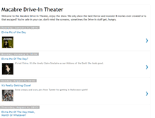 Tablet Screenshot of macabredrive-intheater.blogspot.com