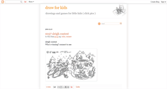 Desktop Screenshot of drawforkids.blogspot.com