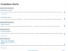 Tablet Screenshot of ciudadanomarte.blogspot.com