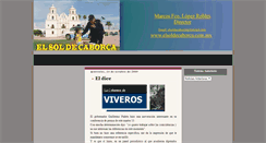 Desktop Screenshot of elsoldecaborca4.blogspot.com