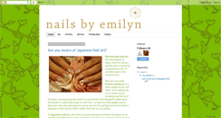 Desktop Screenshot of nailsbyemilyn.blogspot.com