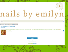 Tablet Screenshot of nailsbyemilyn.blogspot.com