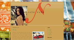 Desktop Screenshot of nic0lina.blogspot.com