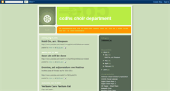 Desktop Screenshot of milescitychoirs.blogspot.com