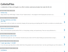 Tablet Screenshot of collettefiles.blogspot.com