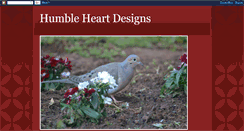 Desktop Screenshot of humbleheartdesigns.blogspot.com