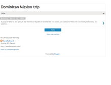 Tablet Screenshot of newlifechurch-dominicanmissiontrip.blogspot.com