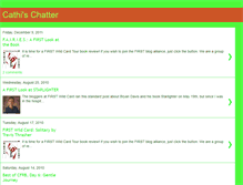 Tablet Screenshot of cathischatter.blogspot.com