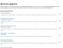Tablet Screenshot of businessgagnant.blogspot.com