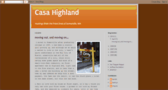 Desktop Screenshot of casahighland.blogspot.com