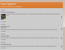 Tablet Screenshot of casahighland.blogspot.com
