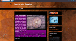 Desktop Screenshot of hautsetabuztin.blogspot.com